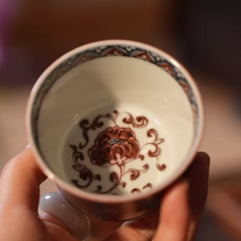 正萌堂 灵芝枣皮红主人杯