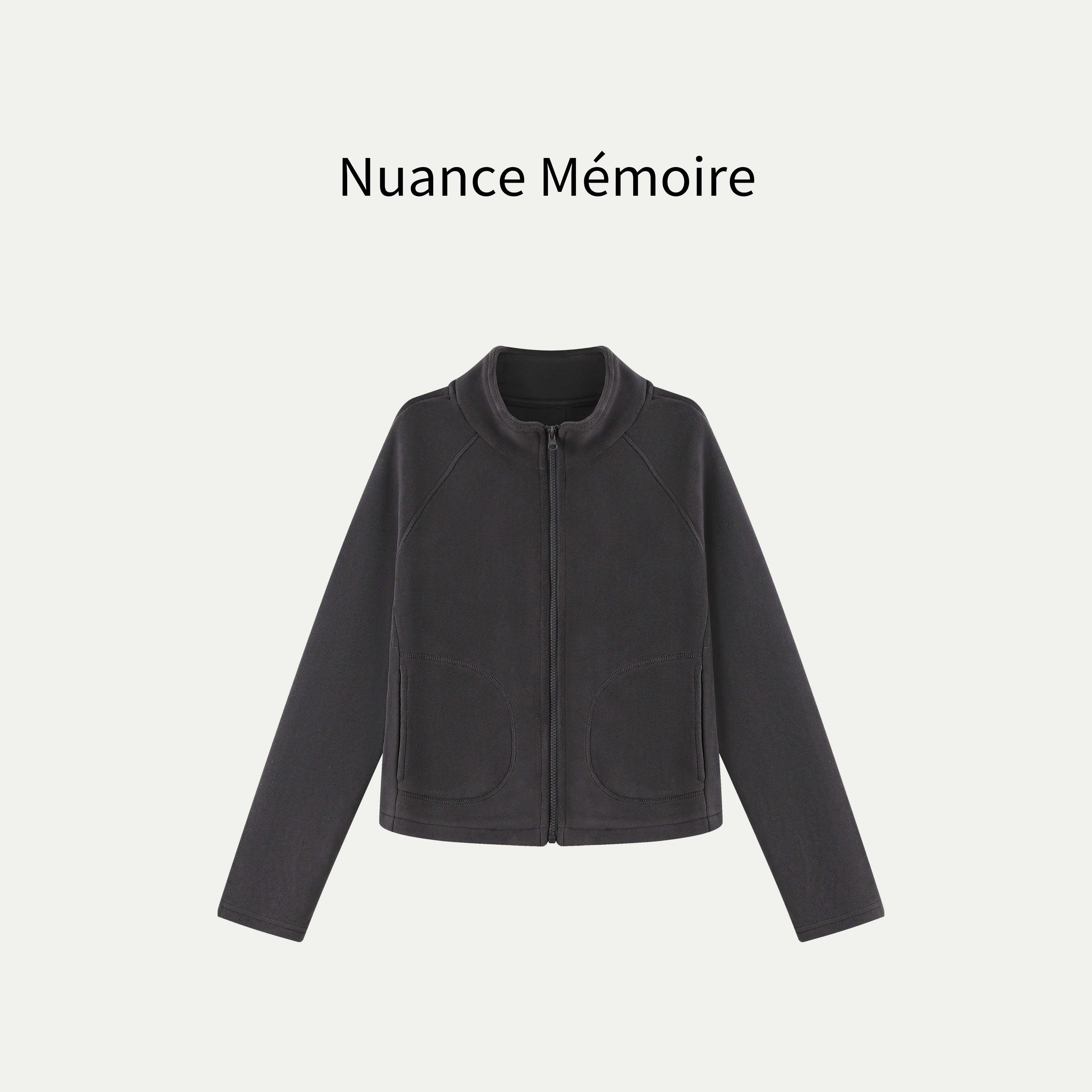Nuance Mémoire【500克摇粒绒】 加厚加绒双面摇粒绒休闲外套RL0072