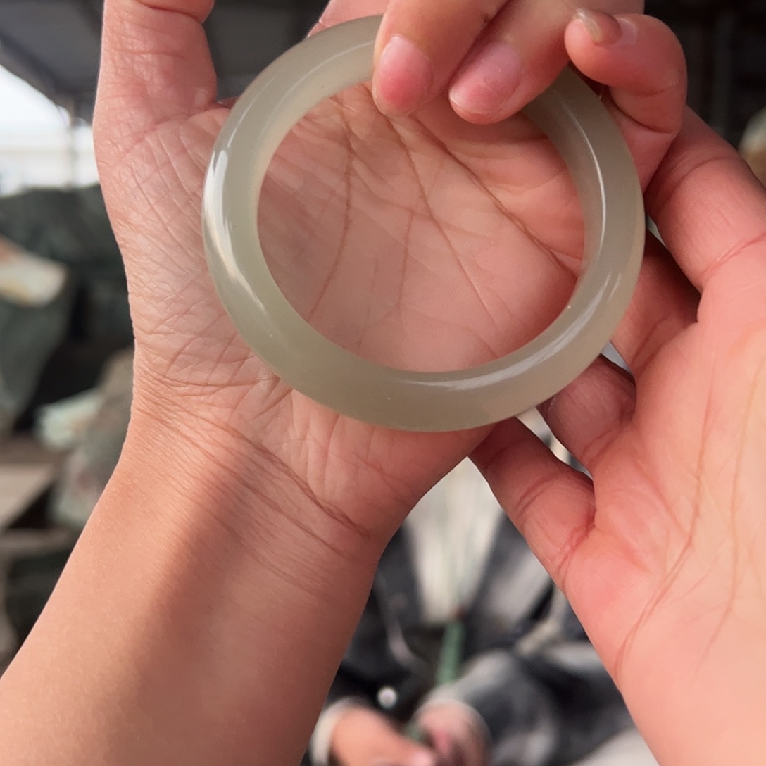 绿东陵冰晴水手镯