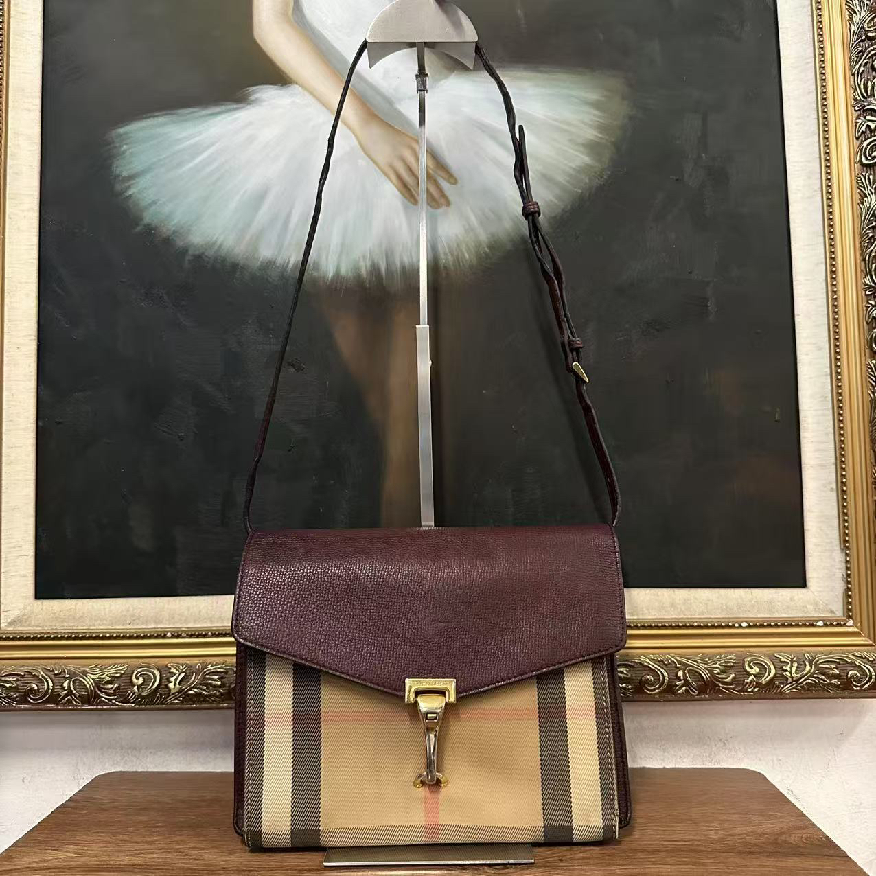 95新 BURBERRY/博柏利 巴宝莉单肩包/005734