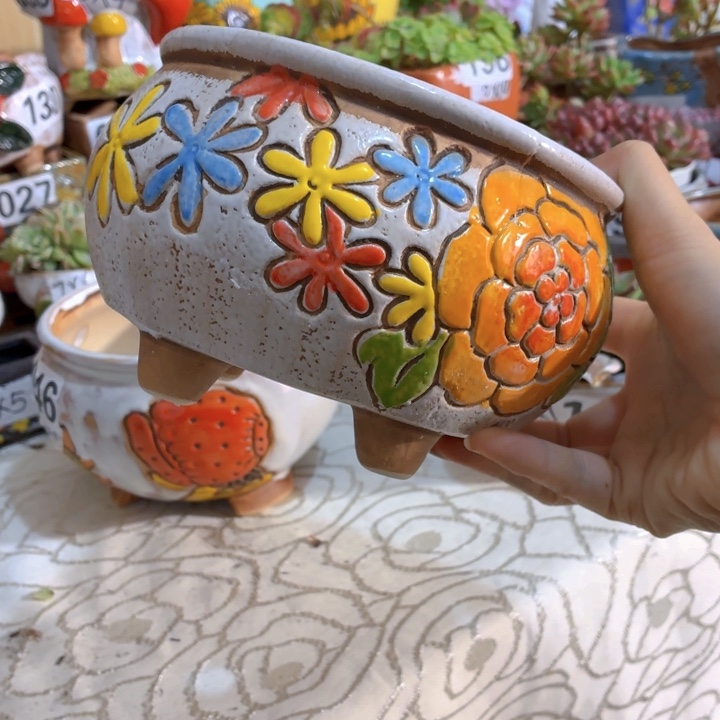 多肉花盆满15包邮