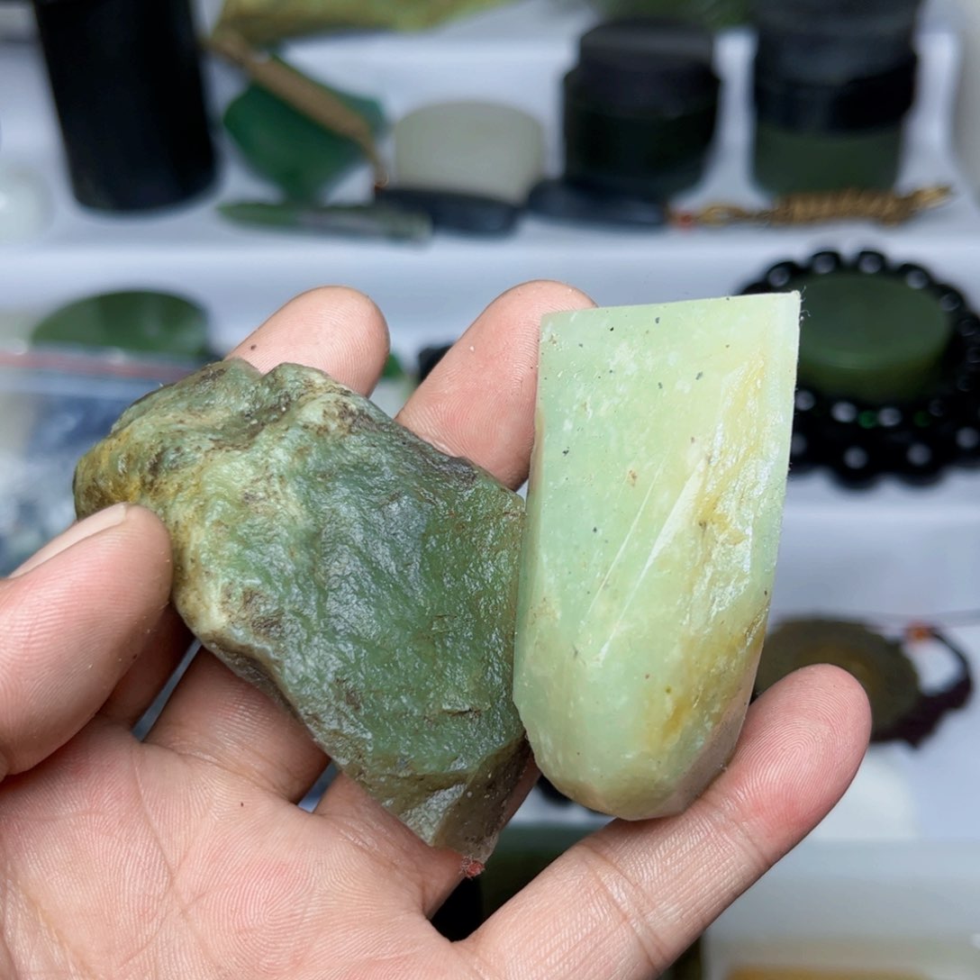 和田玉未镶嵌珠宝半成品