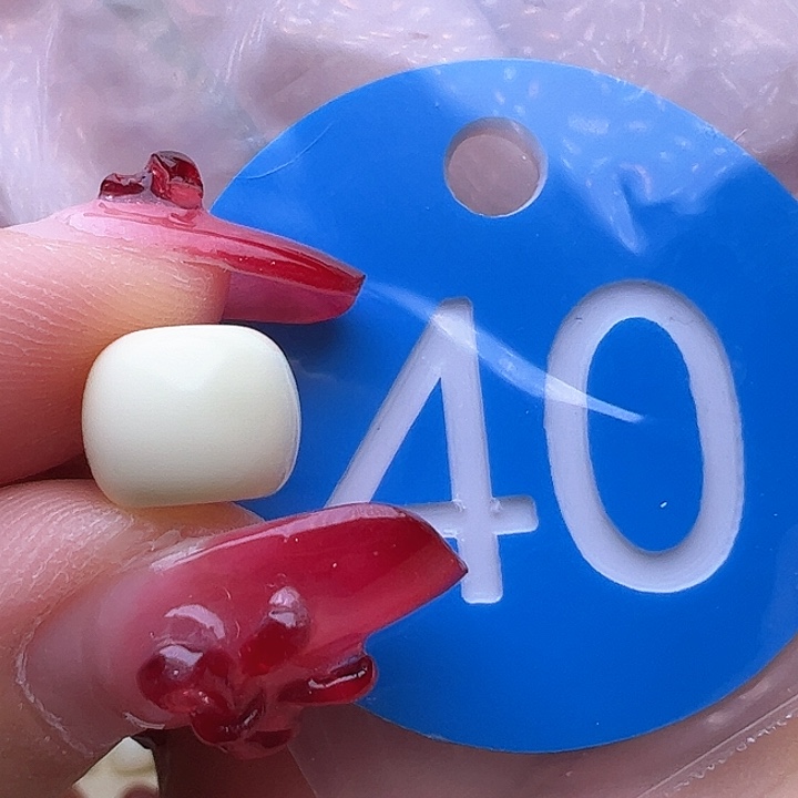 蜜蜡裸石未镶嵌9.2mm 白蜡 老型