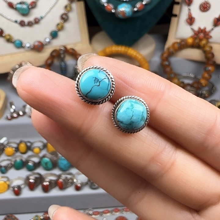 （***）非金属藏地密码耳钉