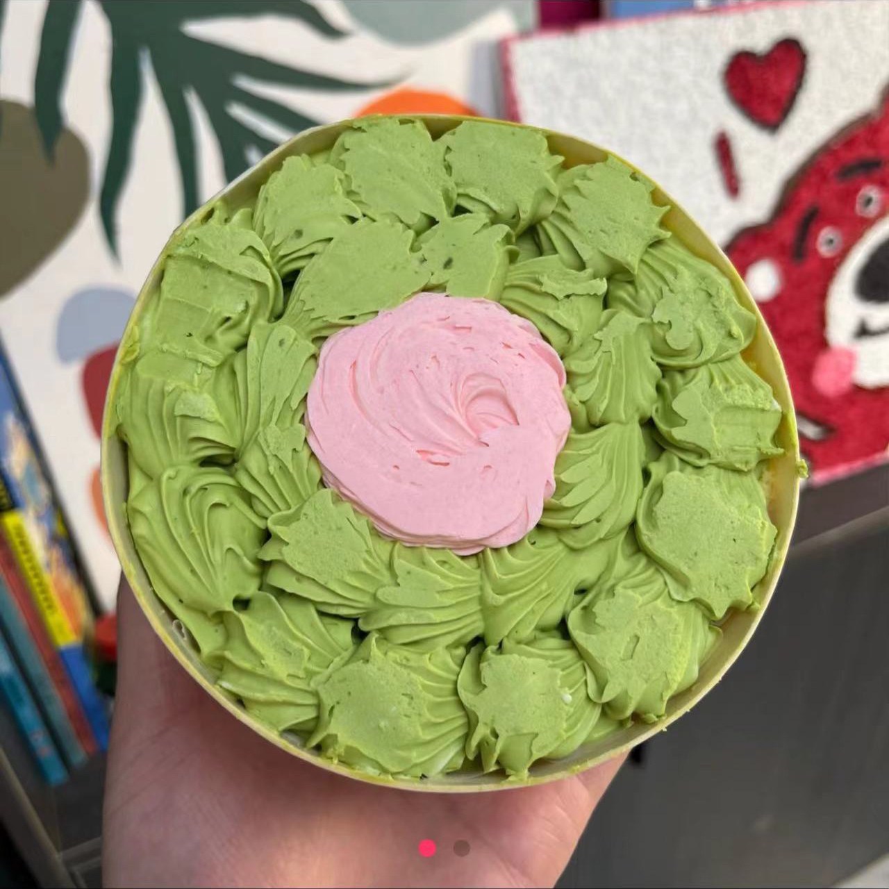 白脱蛋糕（2个）  