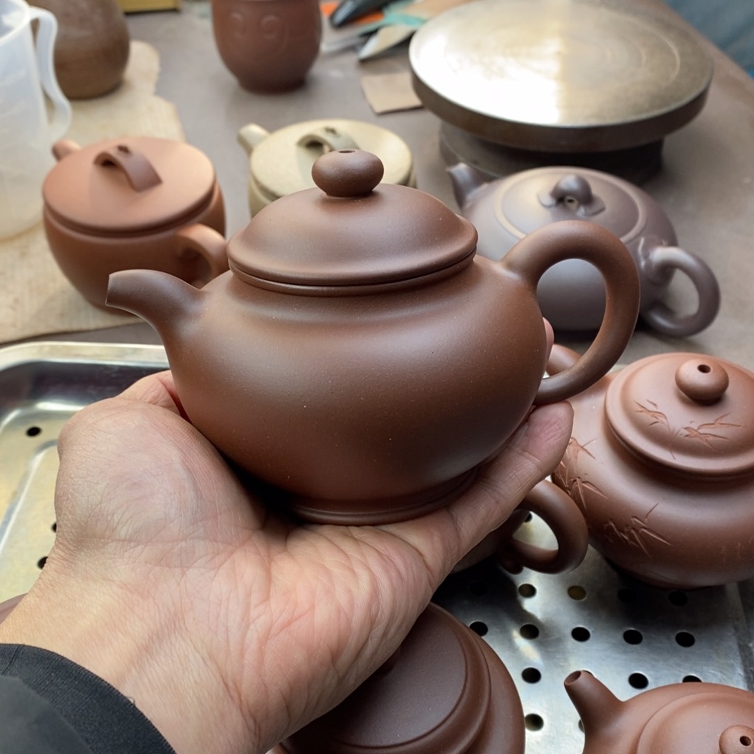 紫砂茶壶掇只容量280毫升左右