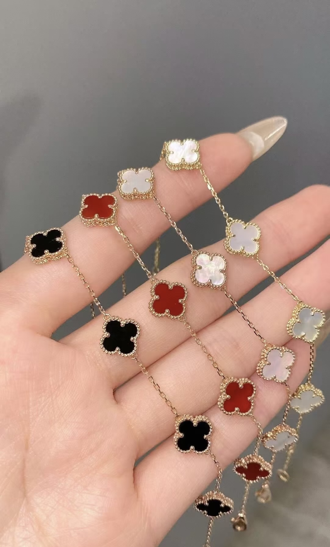 【IRIF】9.5mm迷你小五花手链65-zh13