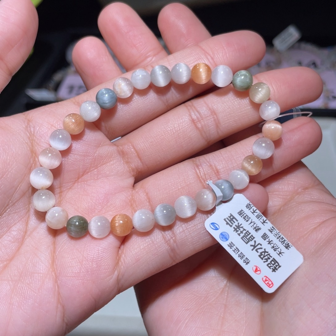 水晶手串未镶嵌156号多样性发货一T 6+