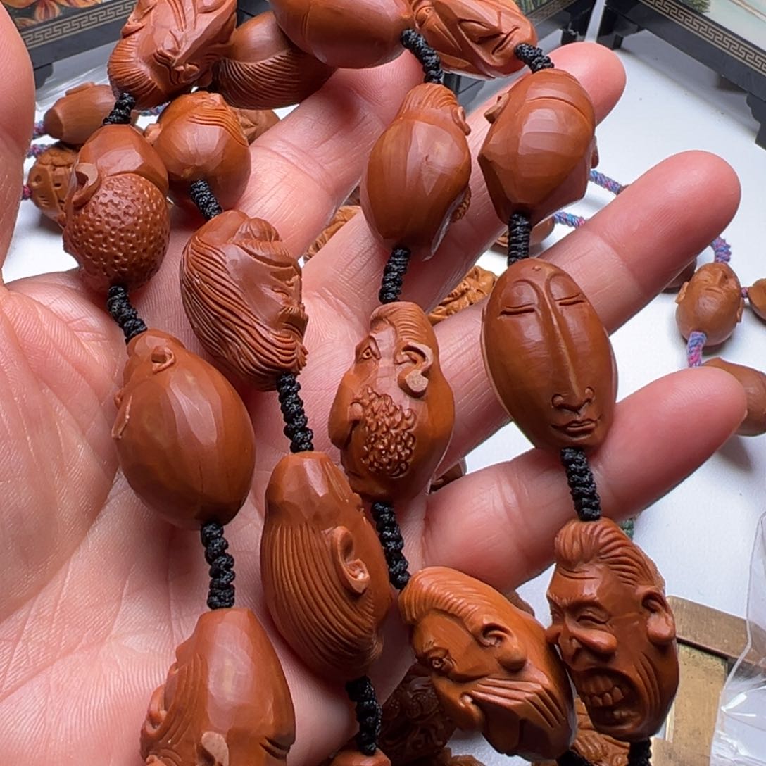 手串/手链橄榄核怪脸脖挂