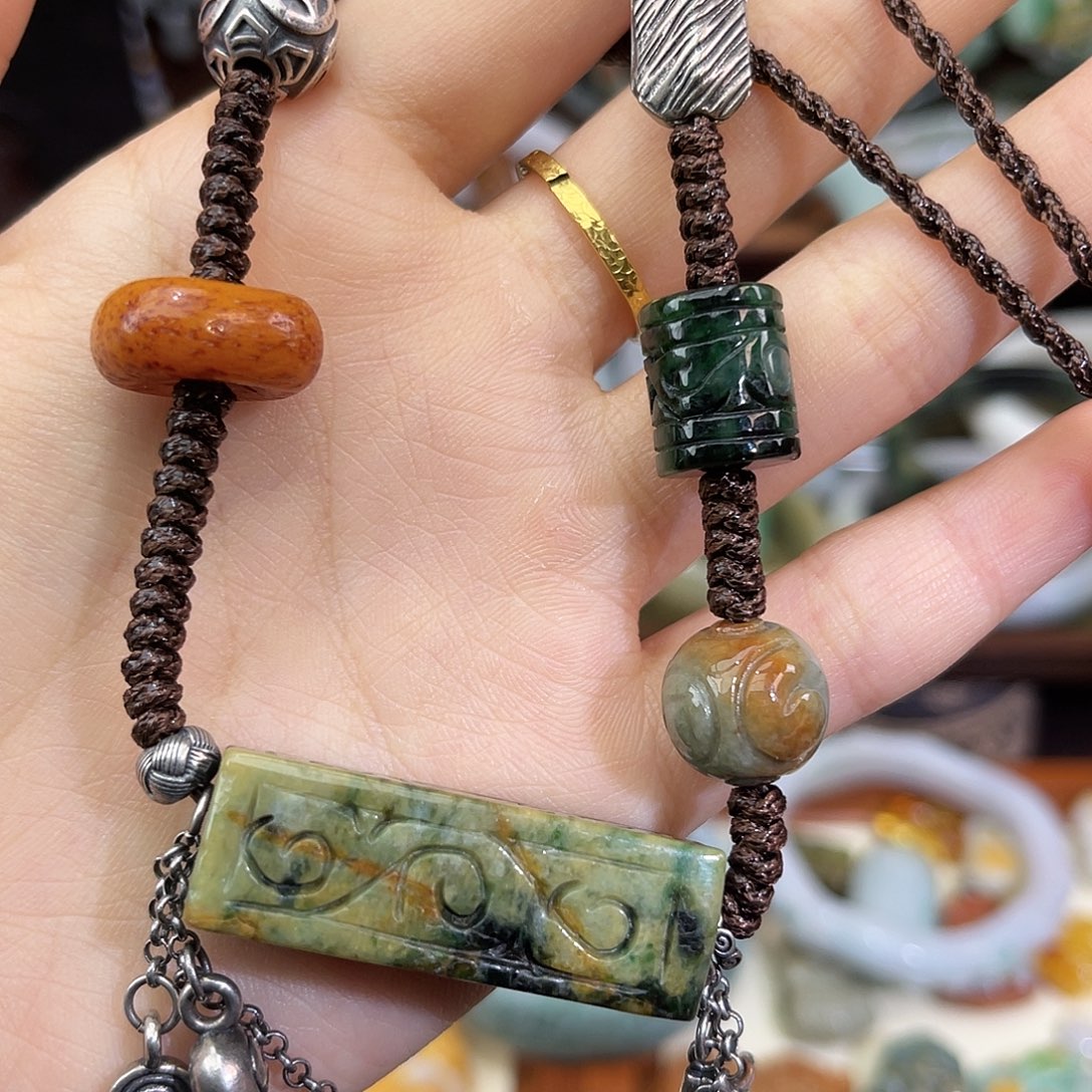 翡翠未镶嵌手链手链