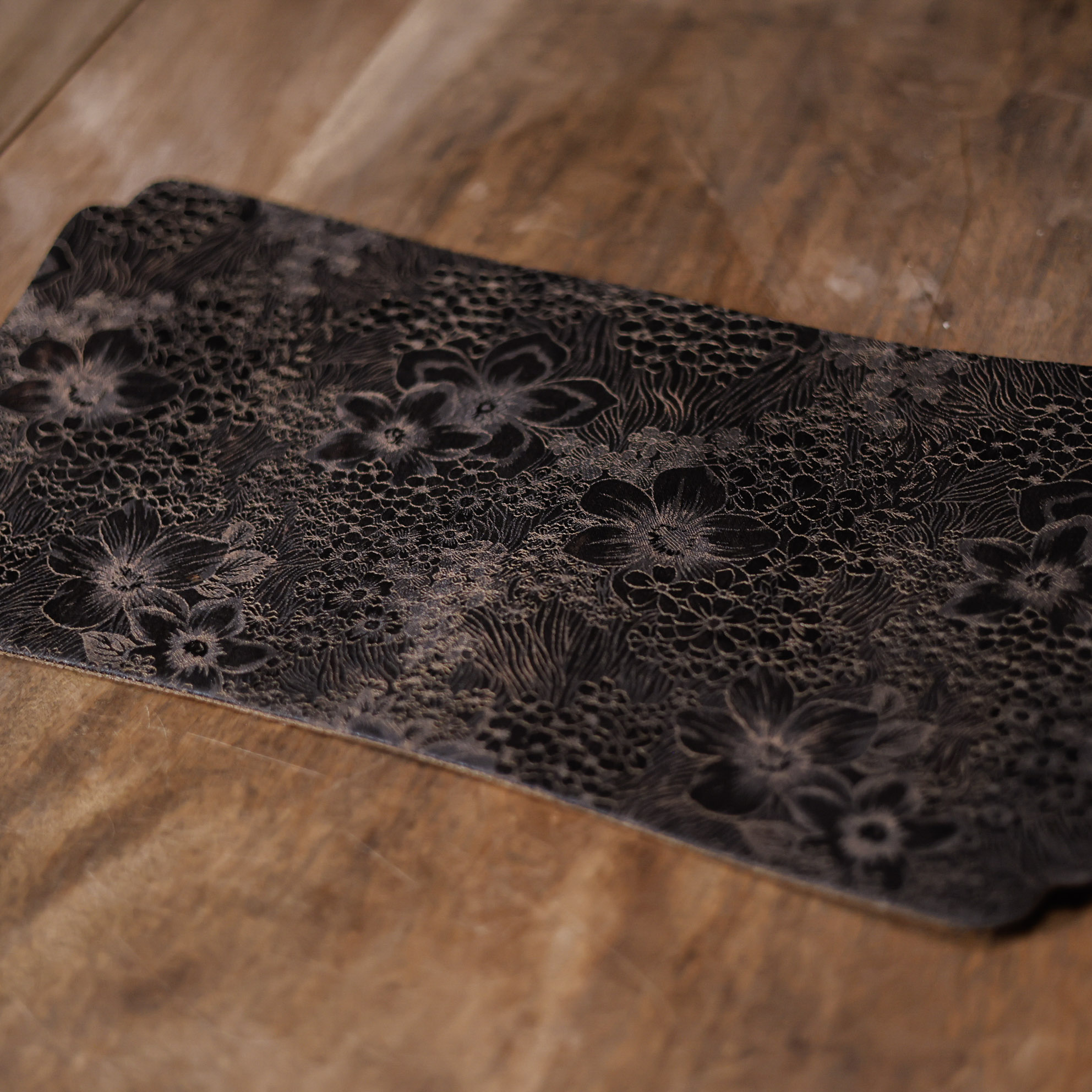 【梵田里】布艺<万花>-慢蓝&梵田里-束腰小茶席40.5*22（慢蓝S1081）