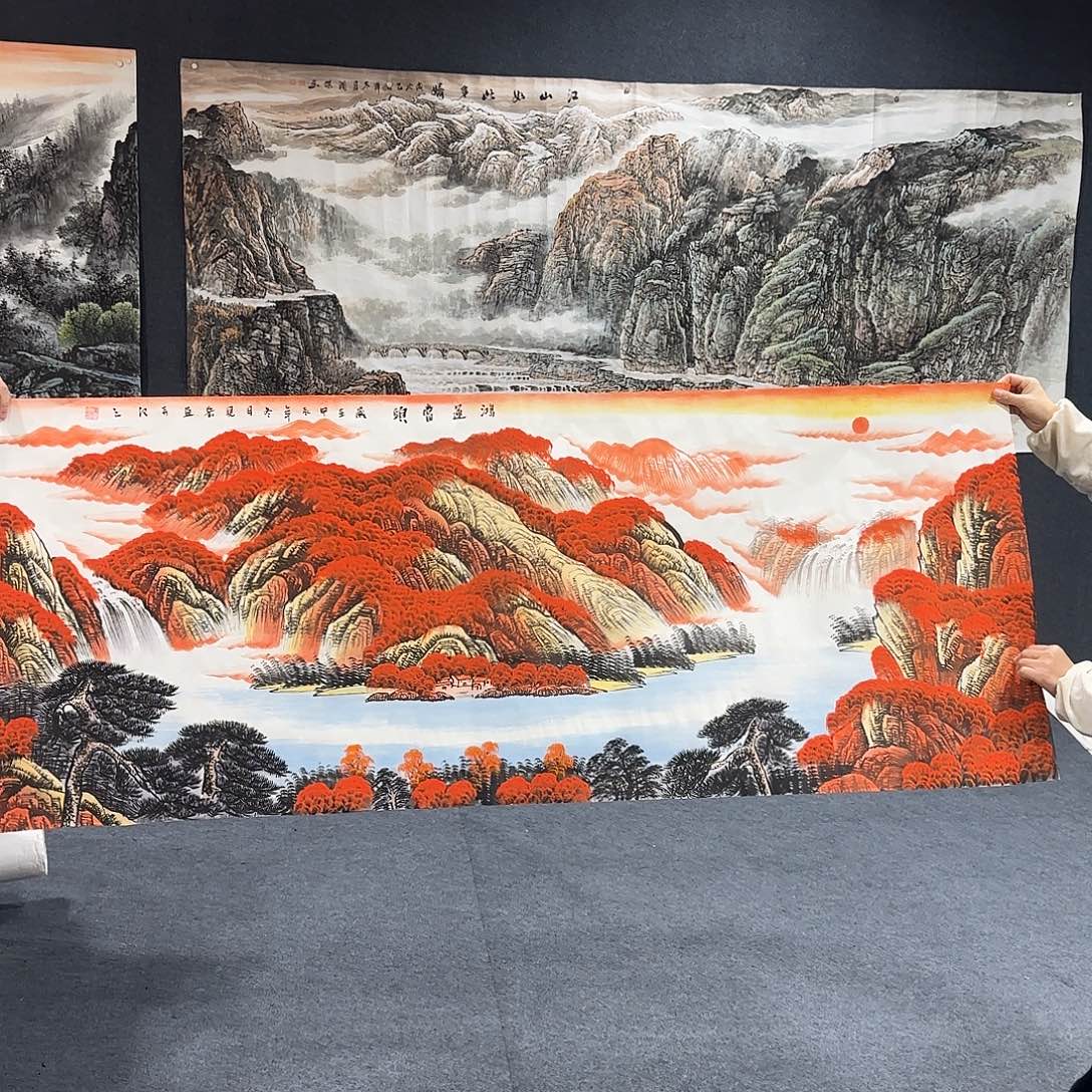 国画超级好看的一幅国画作品