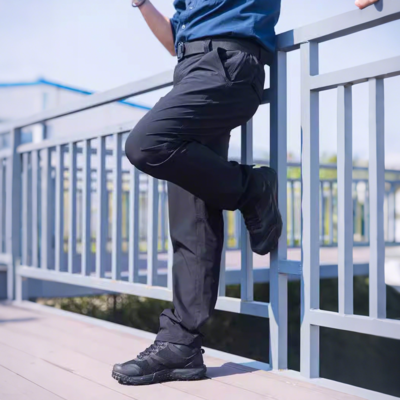 猫虎兽快干裤男户外登山裤弹力徒步冲锋裤户外软壳裤运动裤休闲裤