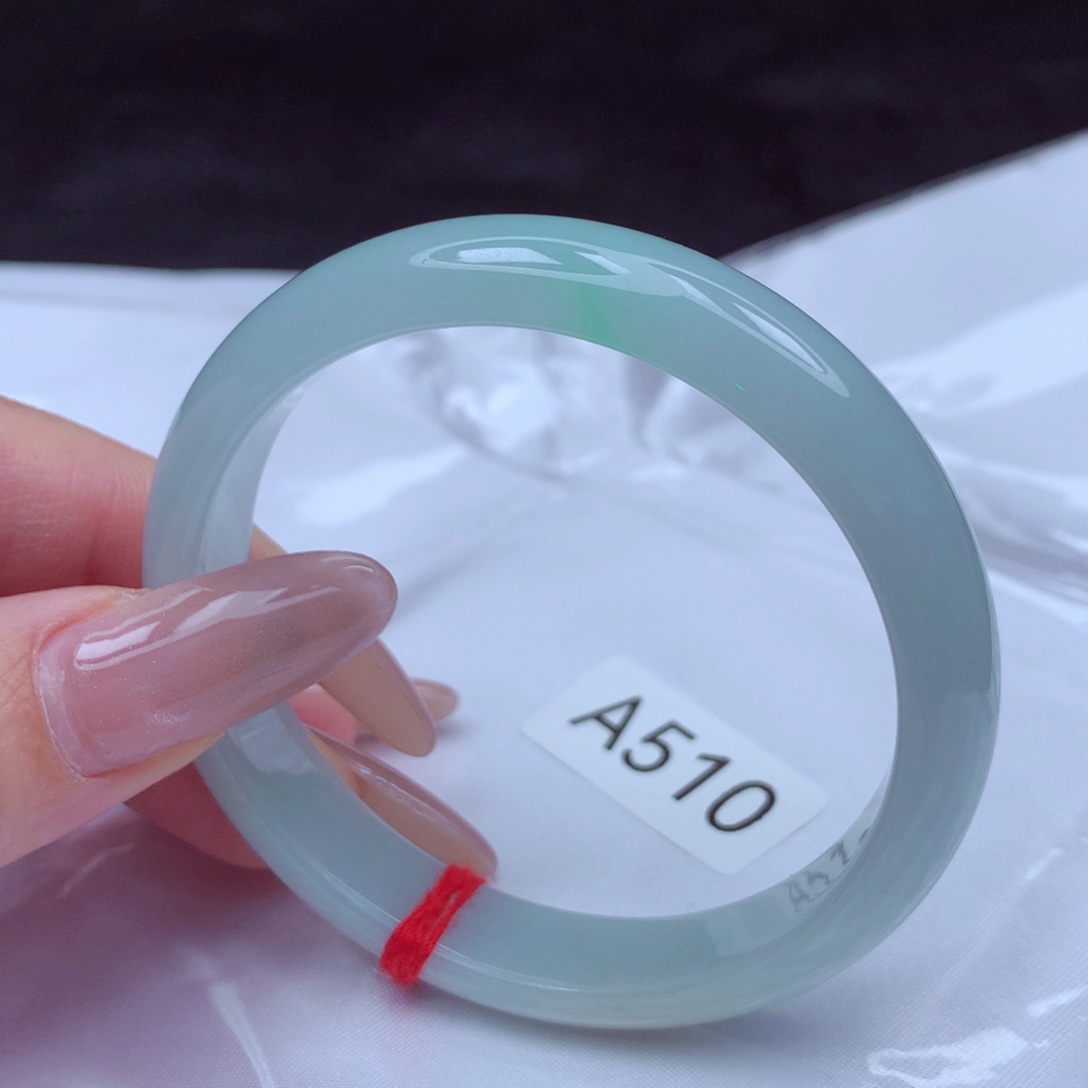 翡翠未镶嵌手镯手镯54