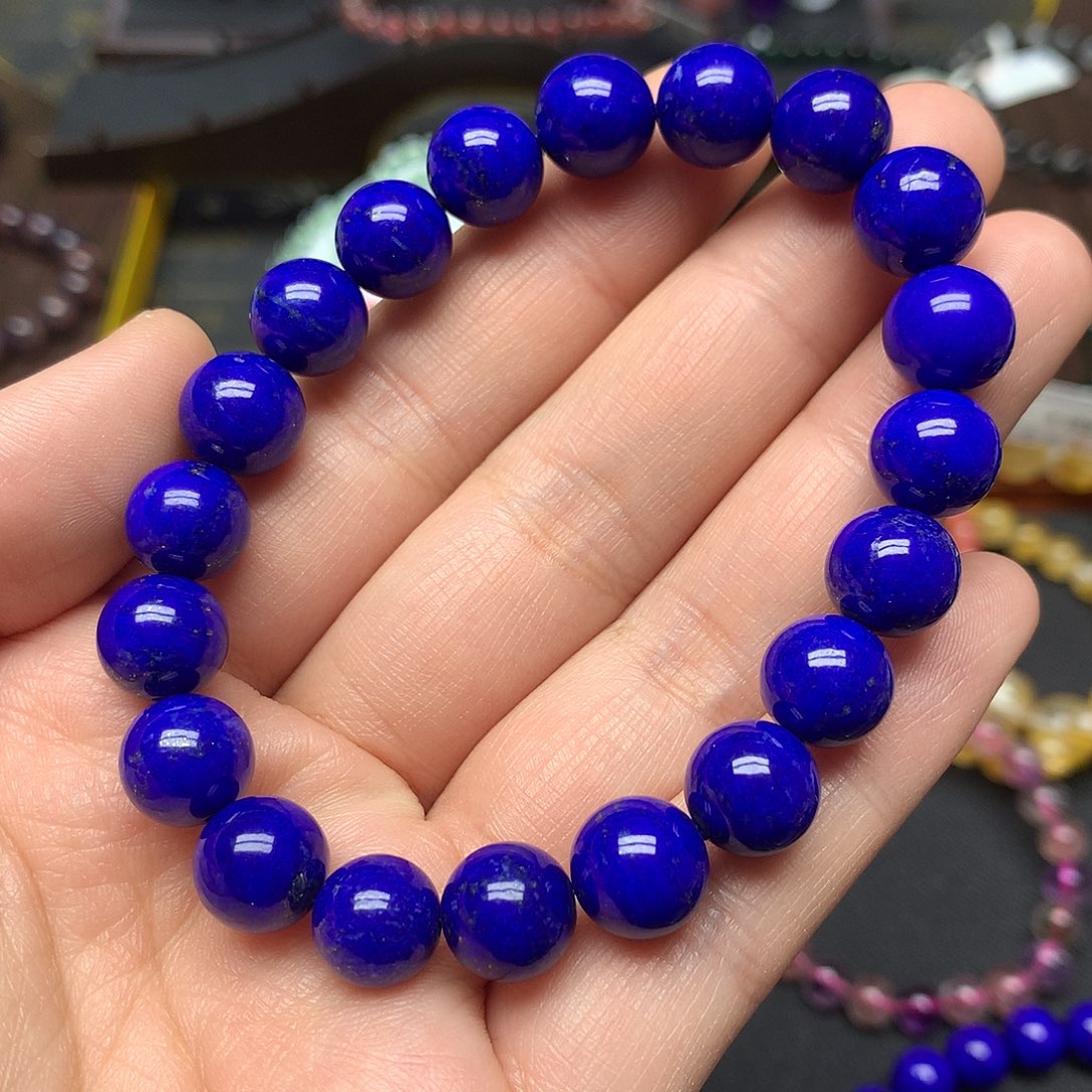 青金石手串未镶嵌