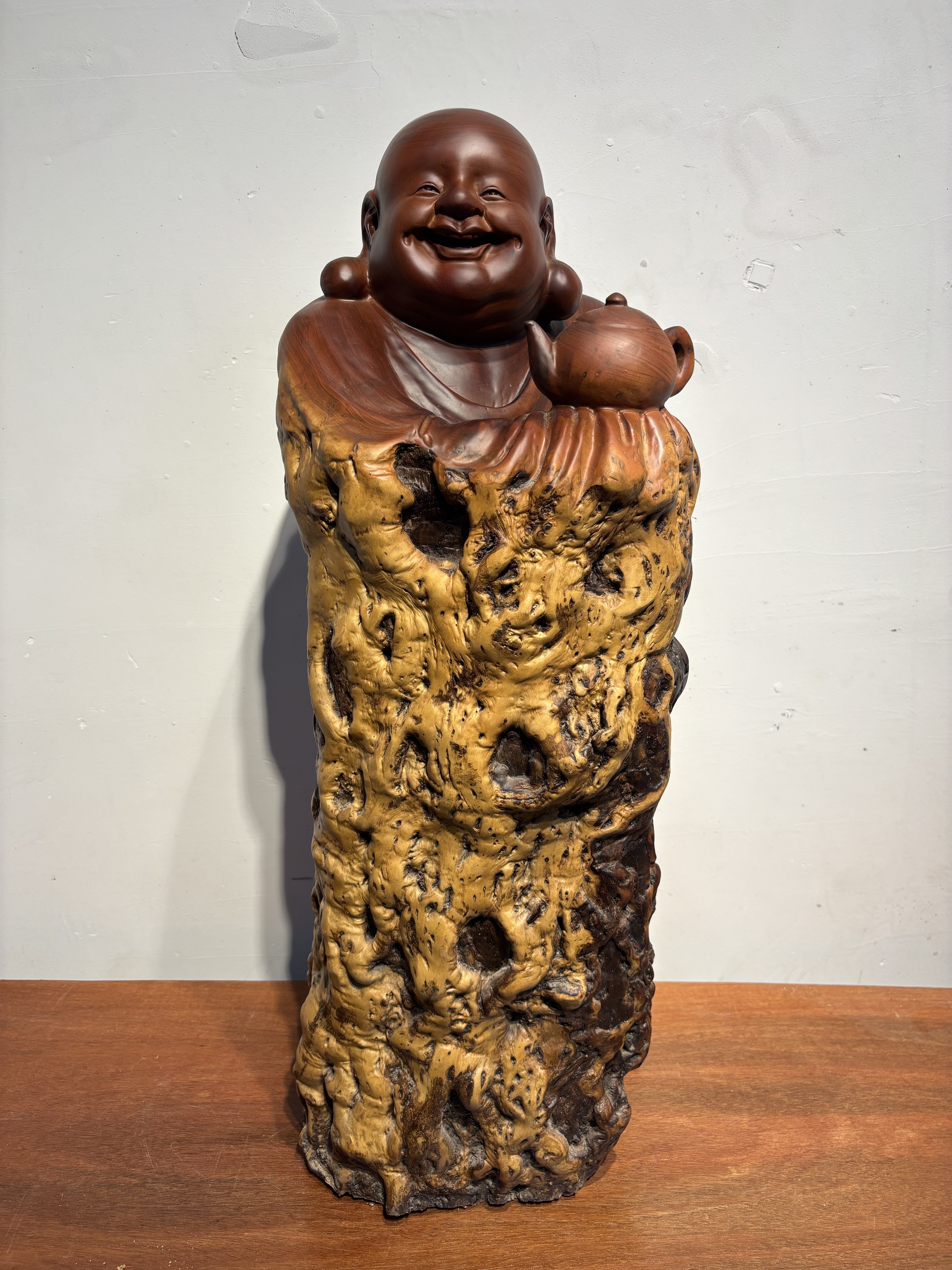 木雕工艺品摆件，一物一拍。
