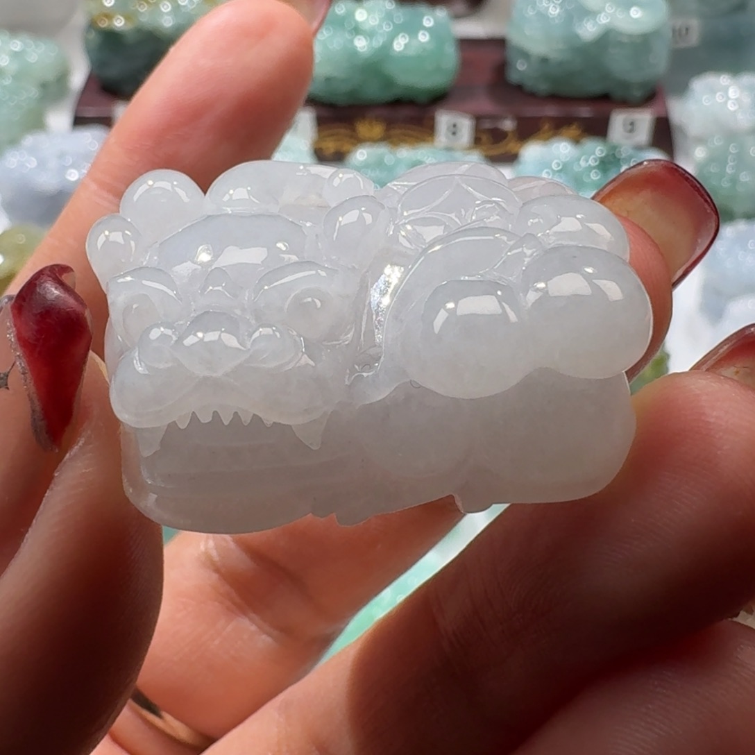 定制翡翠未镶嵌貔貅