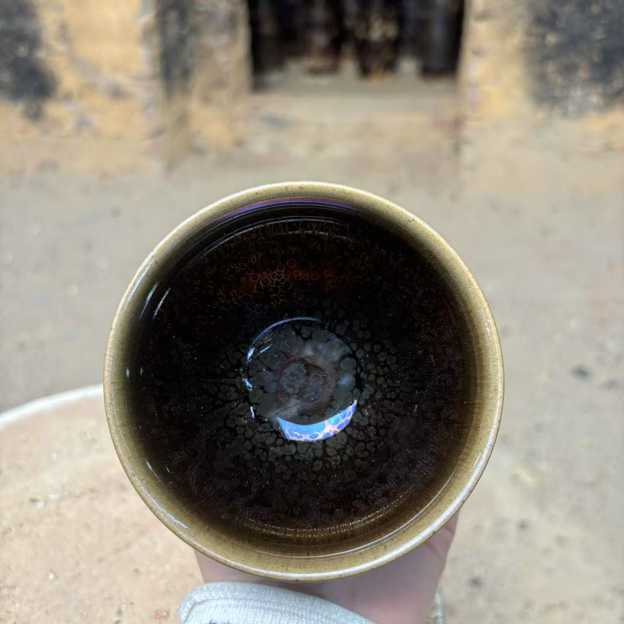 【闪购链接】建窑建盏主人杯  金耀束口19