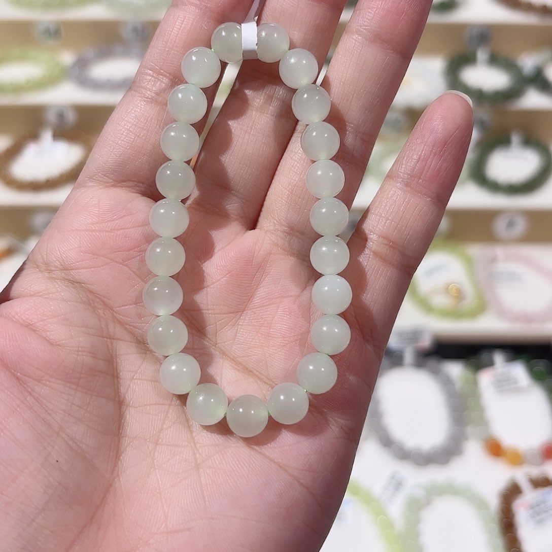 和田玉手链未镶嵌a