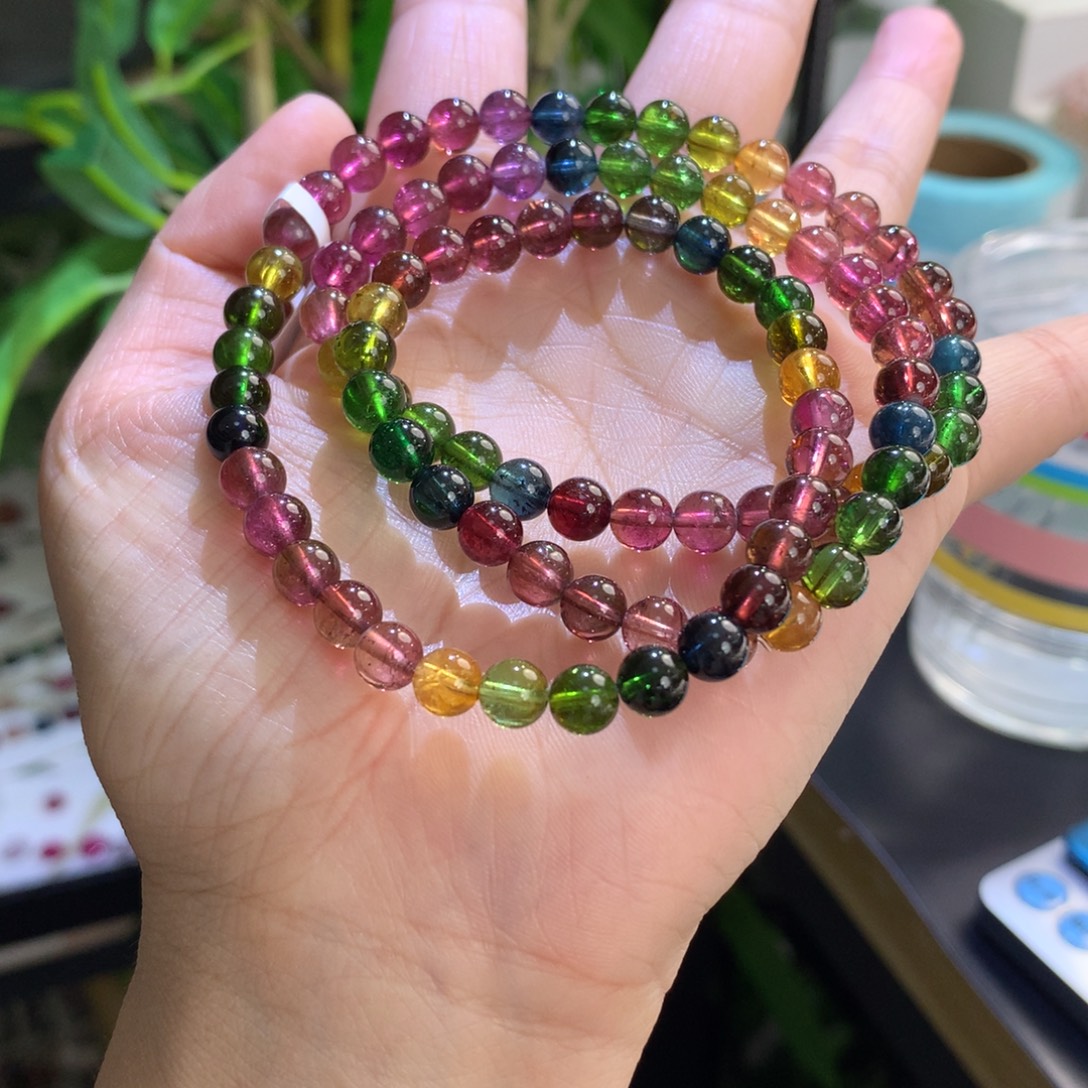 未镶嵌碧玺手串手串