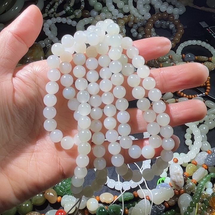 未镶嵌手链和田玉l*