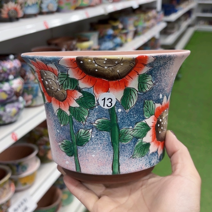 红陶内口16高12.5