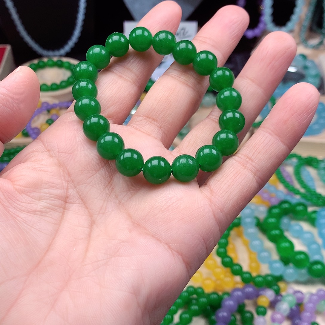 v***a卡10圆珠手串项链男女款