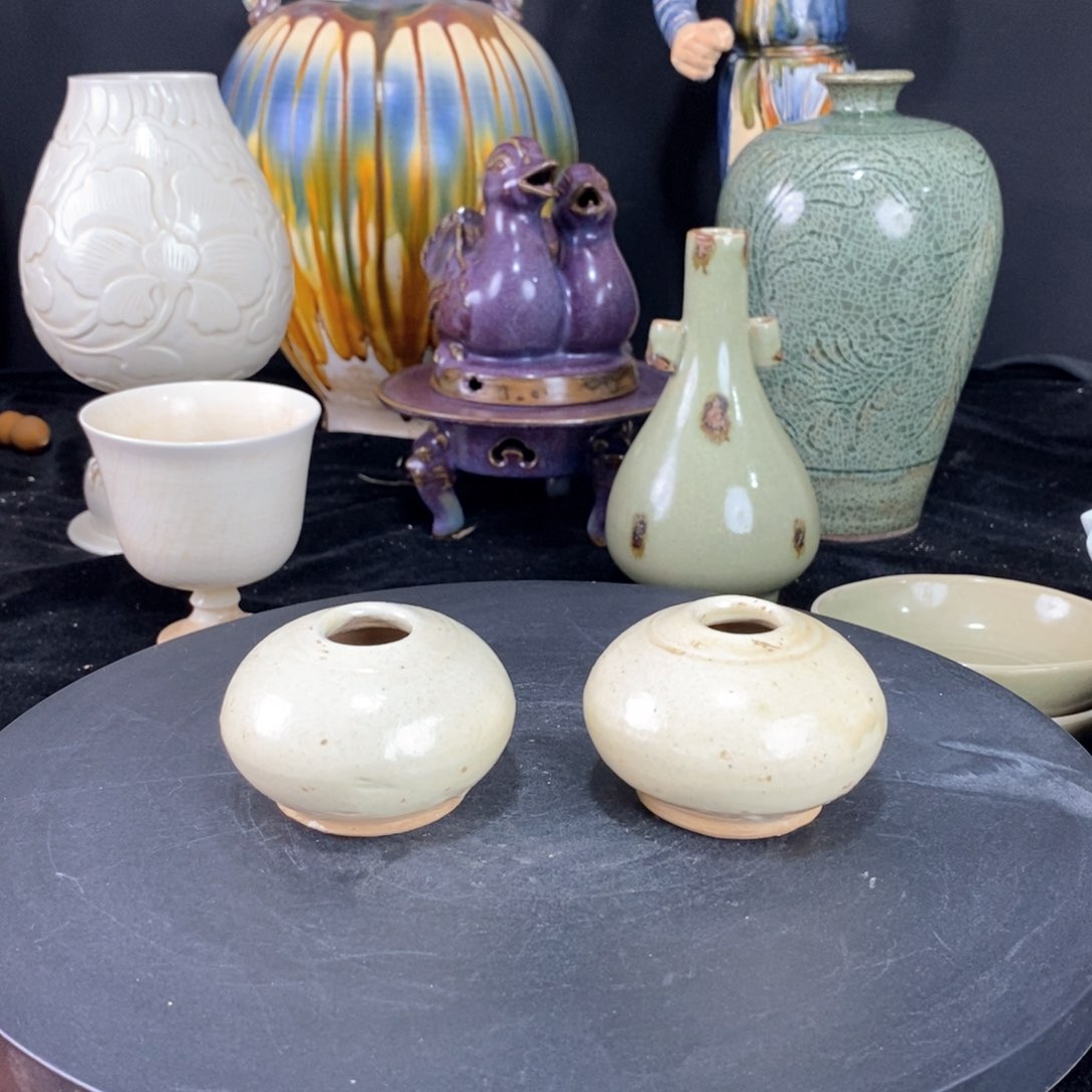 摆件磁州窑水盂瓷器