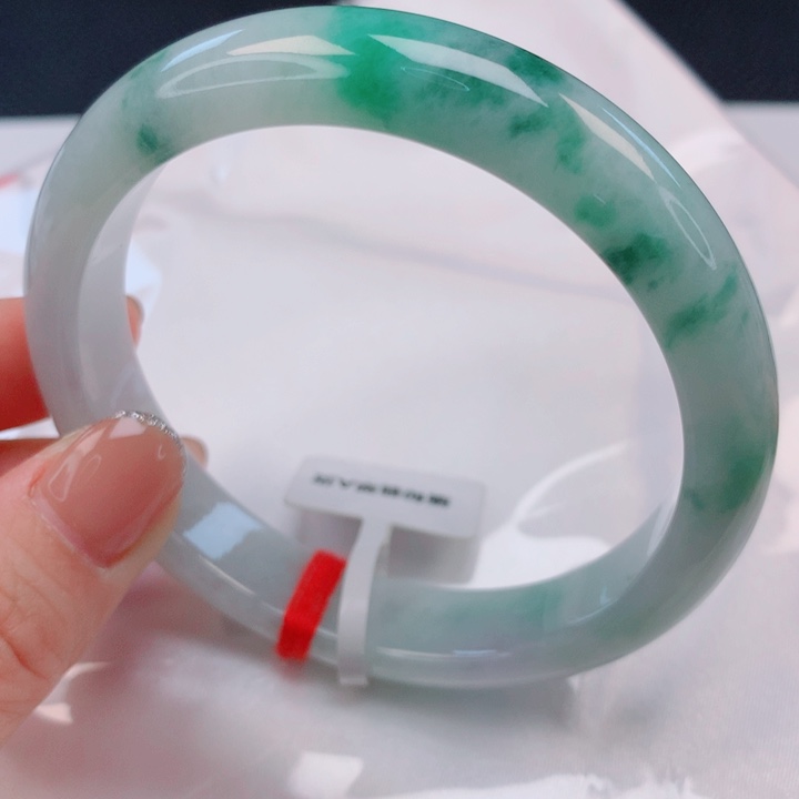 未镶嵌手镯翡翠63圈口