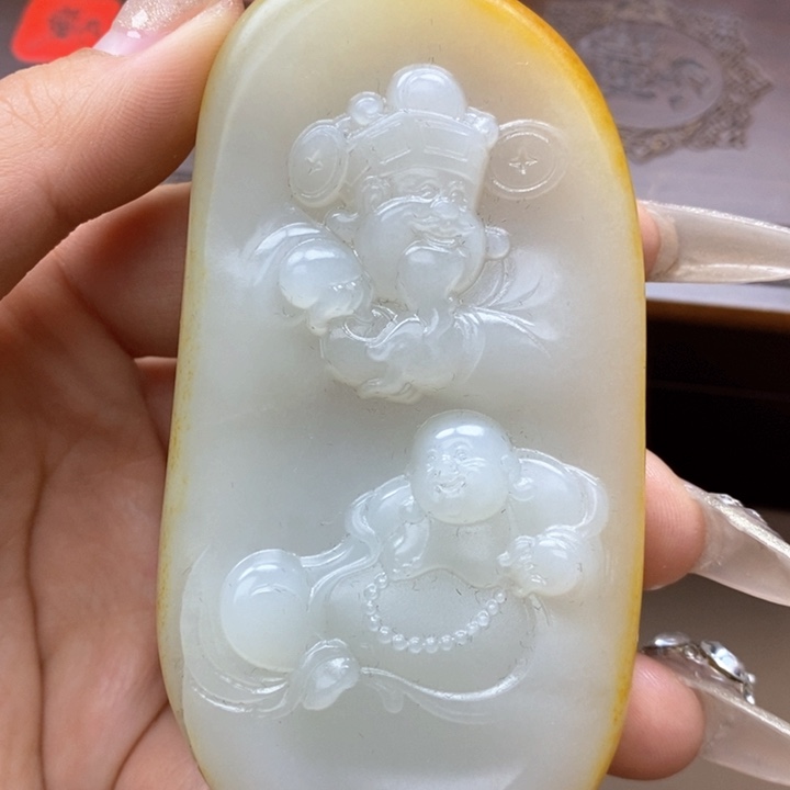 和田玉把件未镶嵌G