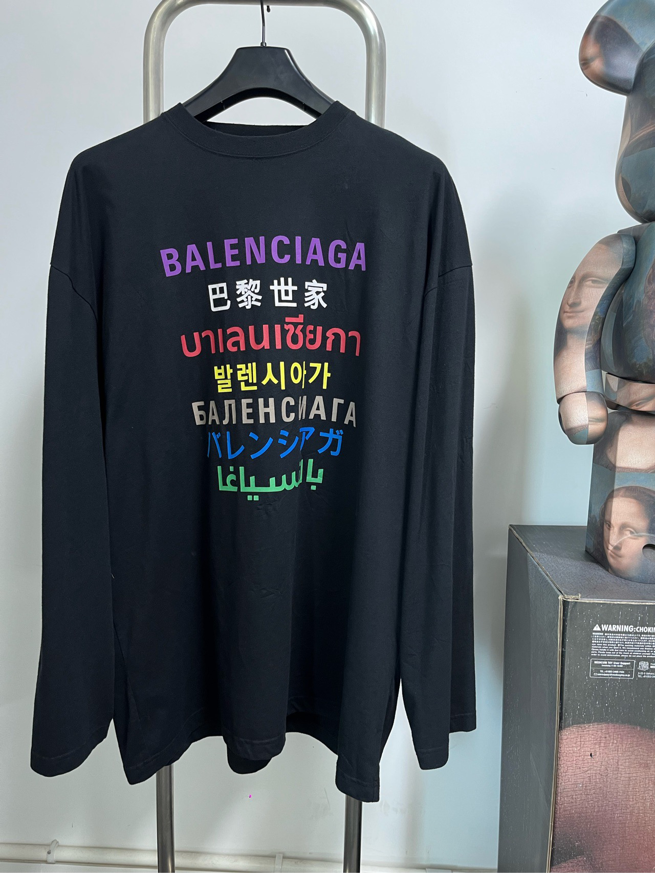 99新 Balenciaga/巴黎世家 七国语言尺码：S衣长83胸围65E0912