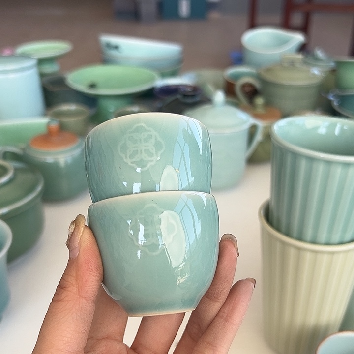 小米茶器龙泉青瓷