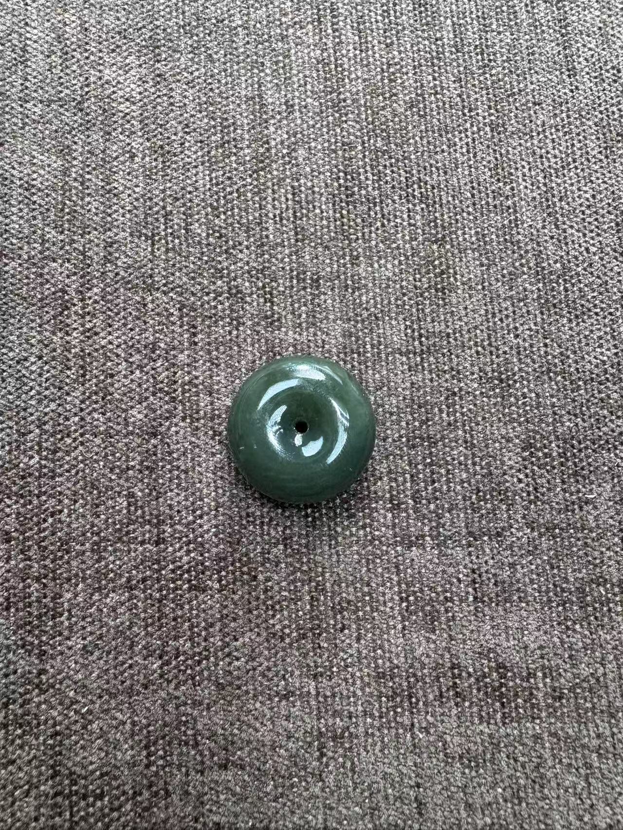 和田碧玉和田玉平安扣吊坠22mm*11mm