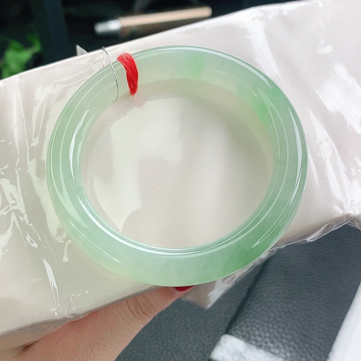 未镶嵌手镯翡翠53圈