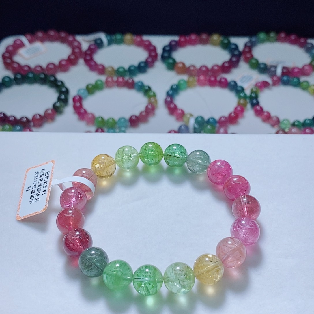 手链未镶嵌碧玺10.3mm左右