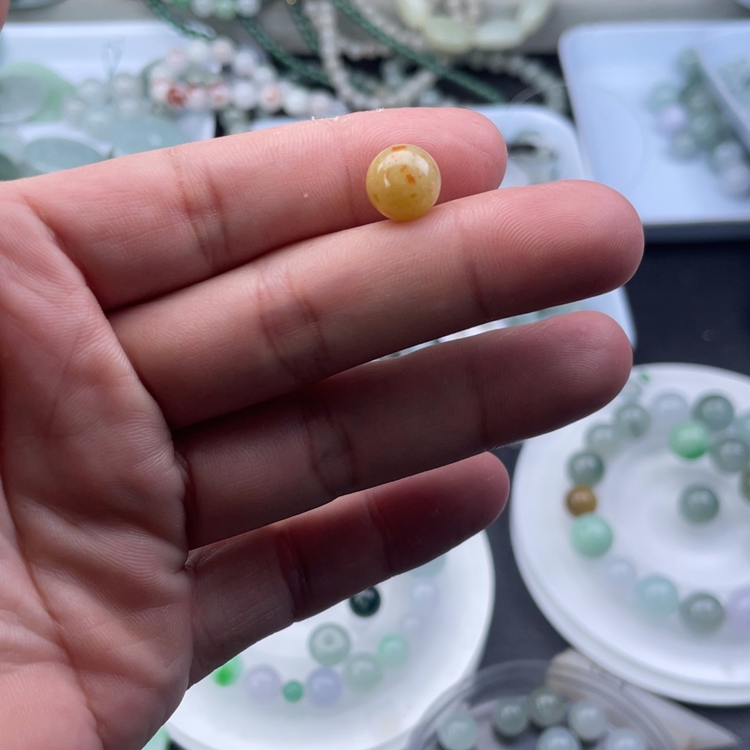 散珠翡翠妍*天然缅甸翡翠A货