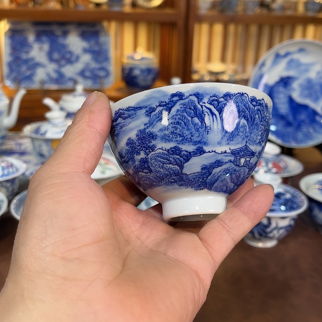 錡镇堂手工手绘杯