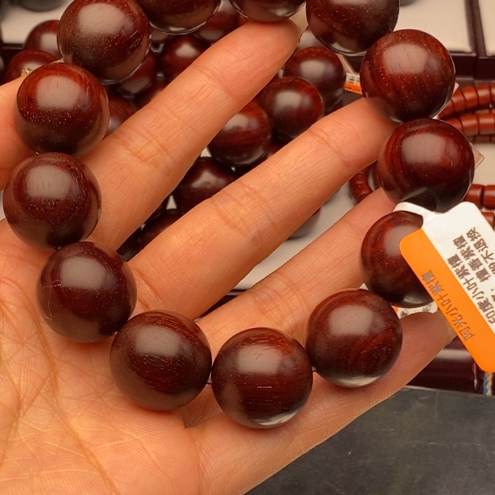 手串/手链小叶紫檀1.8原汁原味老料玻璃底特价款