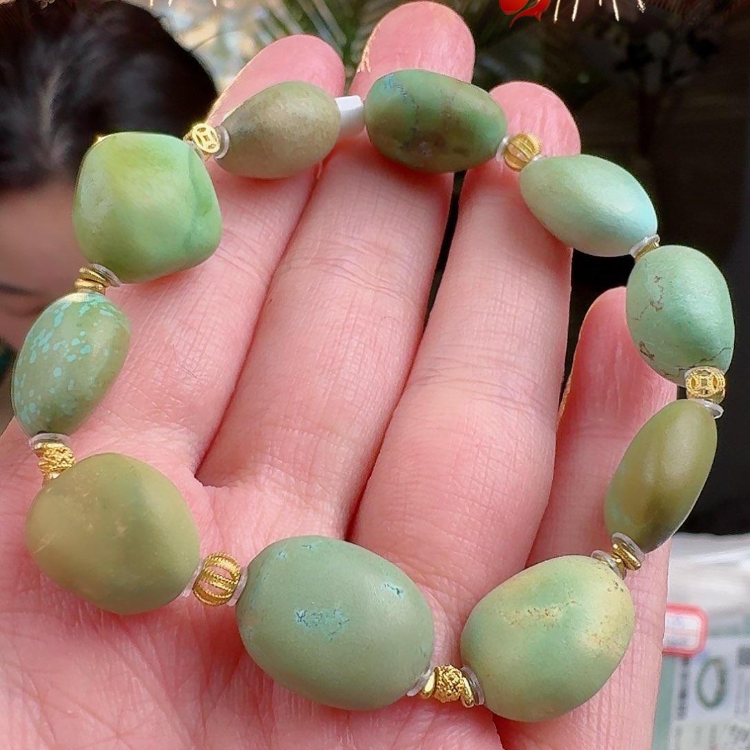 绿松石珠宝奇石未镶嵌