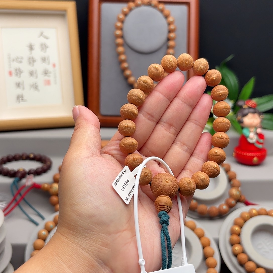 手串凤眼菩提12左右素串