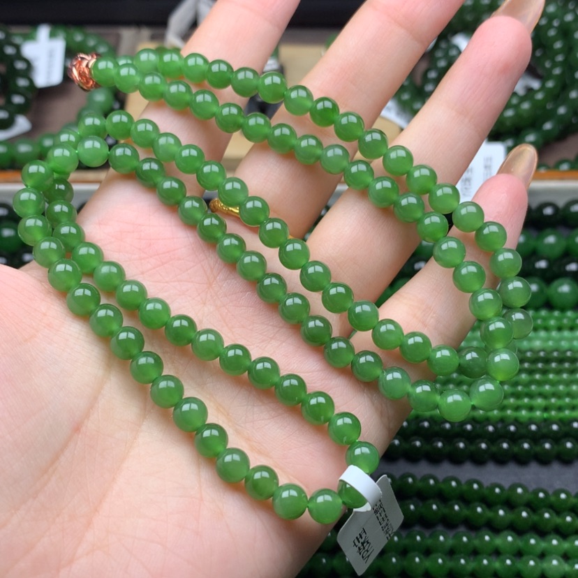 【闪购商品】颈饰未镶嵌和田玉（碧玉）随**行6