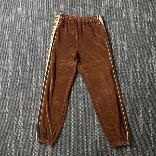 99新 GUCCI/古驰 双G织带串标运动长裤/S码/7044