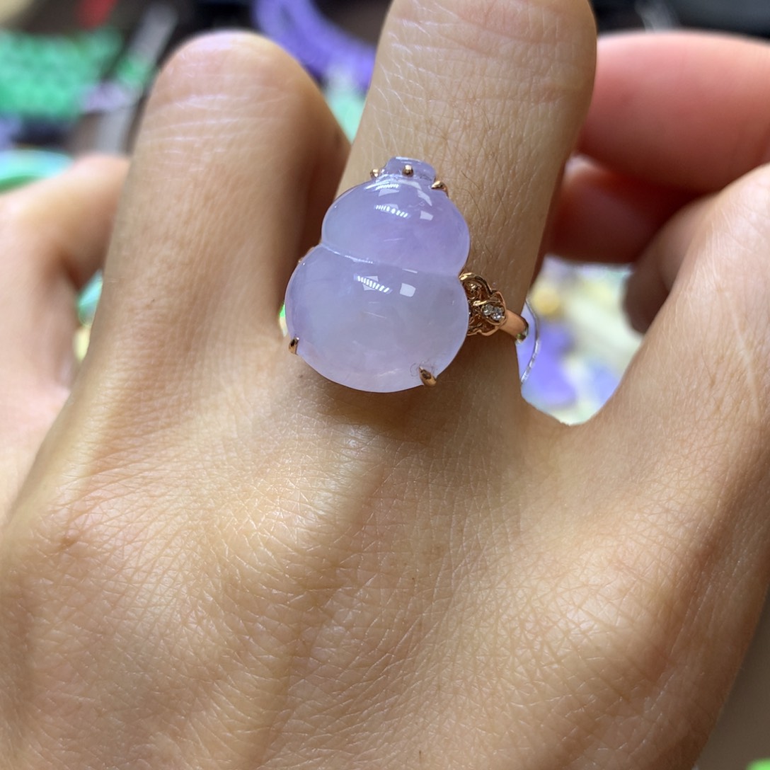 【闪购商品】翡翠颈饰18K金镶嵌翡翠