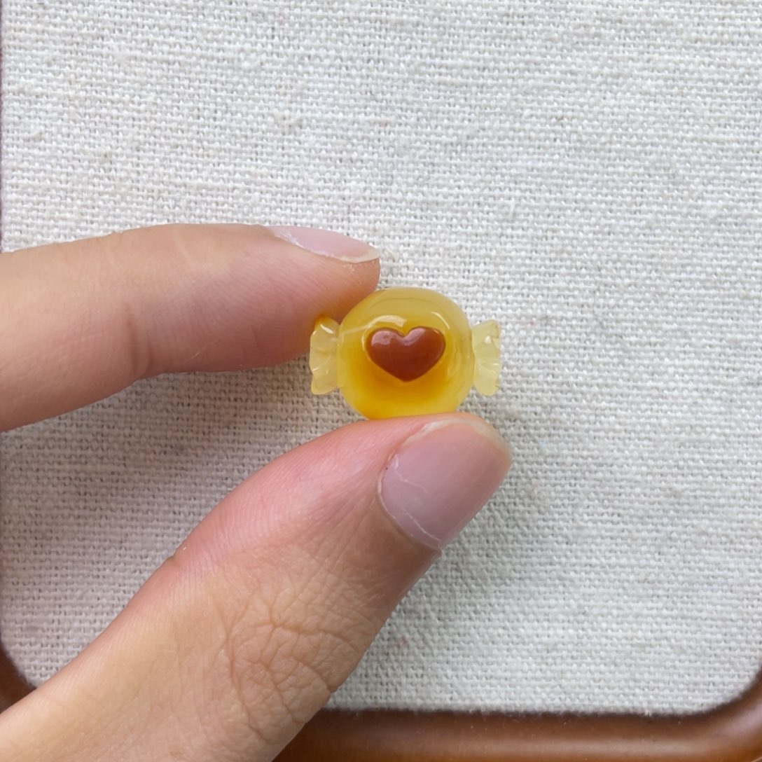 琥珀未镶嵌珠宝奇石糖果
