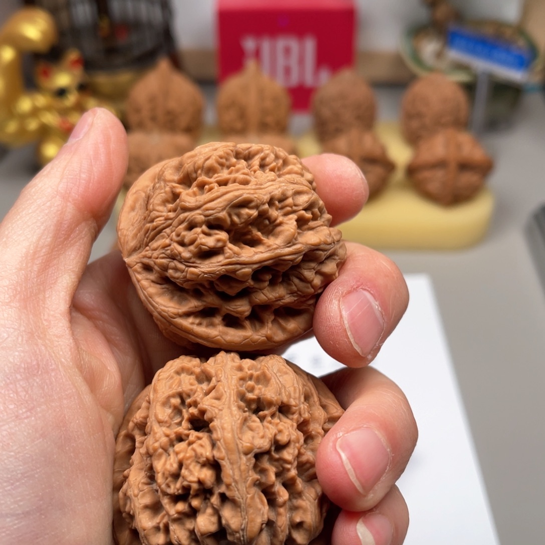 宅***座吊坠文玩核桃平谷大粗筋