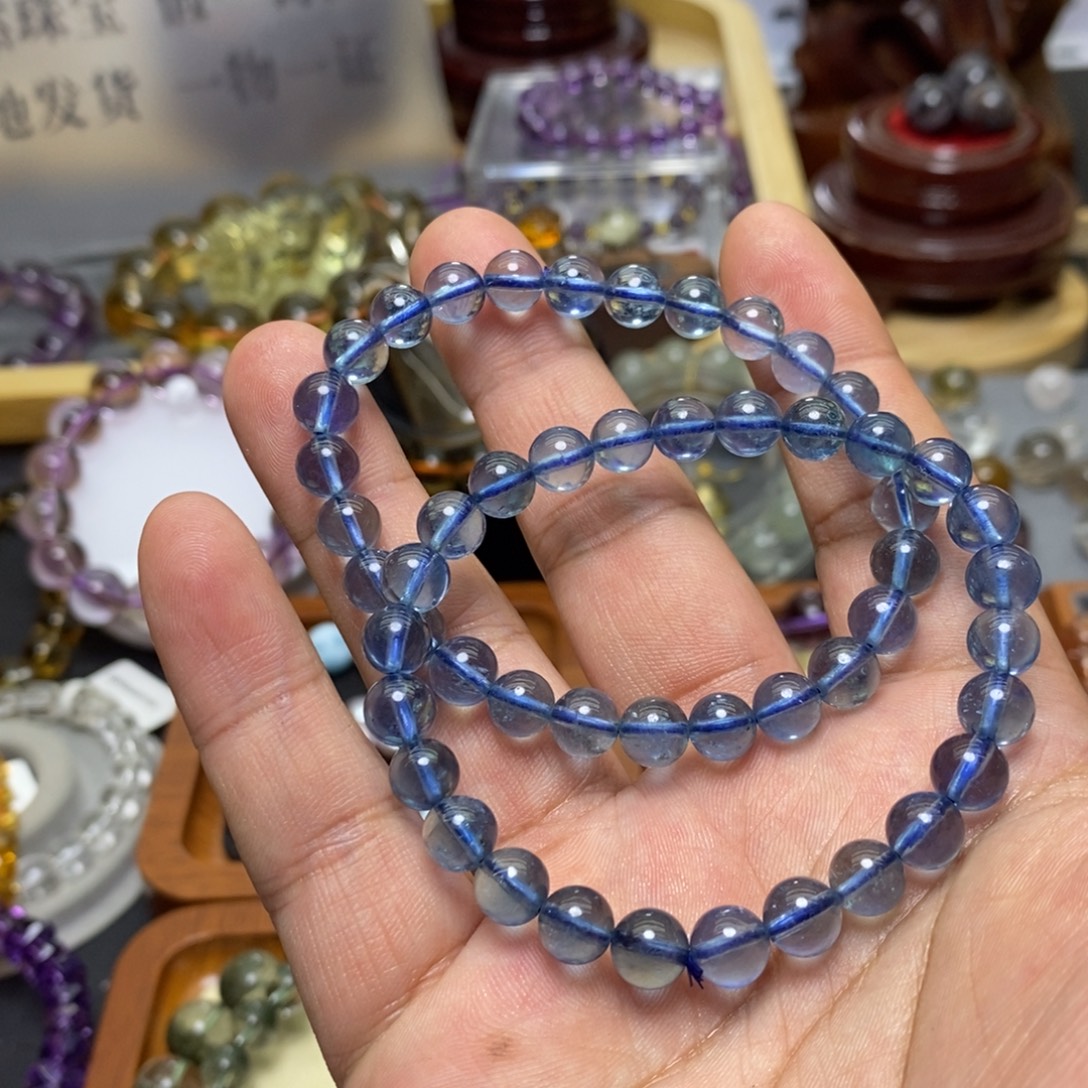 山***由水晶未镶嵌手链默认