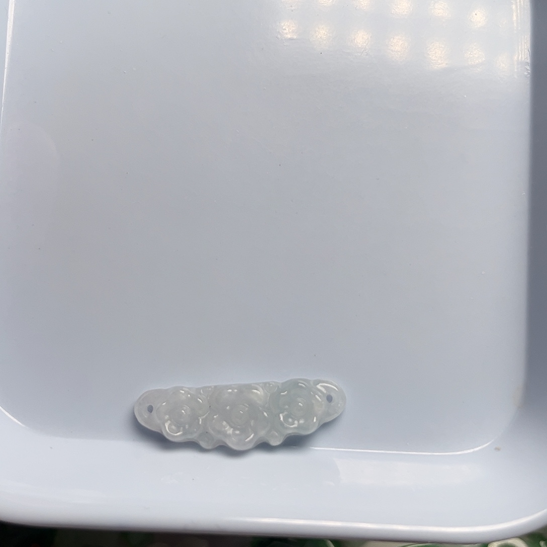 颈饰未镶嵌翡翠天然翡翠