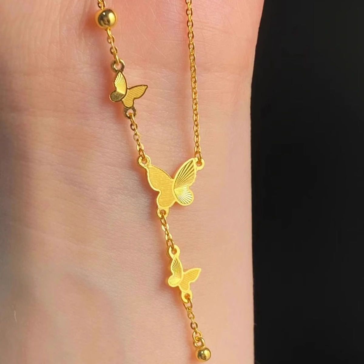 钛钢项链 轻奢时尚百搭气质小众情人精致不褪色项链