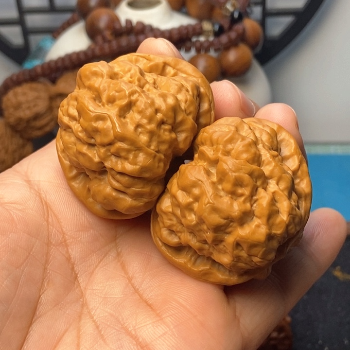 文玩核桃把件蛤蟆