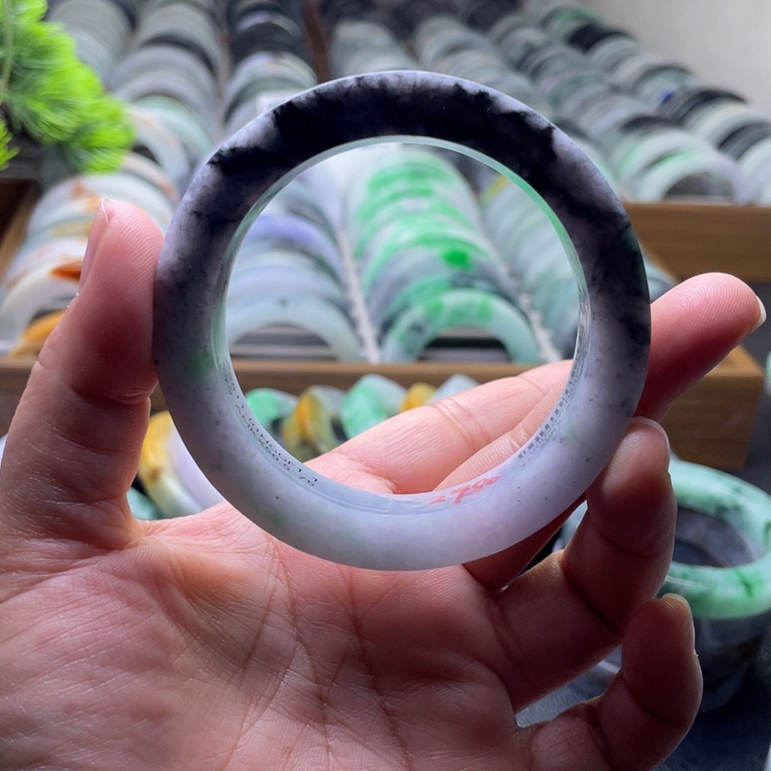 定制翡翠未镶嵌纯天然翡翠手镯定制